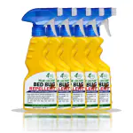 Home-Secure Bed Bug killer Spray, Natural Insect Repellent Pleasant Fragrance |Spray | Bug killer Spray | Bed Bug killer (1400 ML, Pack of 5)
