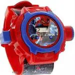 JELLIFY Spiderman Watches for Kids Digital 24 Images Projector Wristwatch Toy