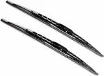 Auto Hub Car Wiper Blade Metal Type Compatible with Renault Kwid -Size D-24