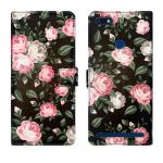 HANIRY FLIP COVER FOR Micromax Yu Ace flip cover | 5014 flip cover | Black Rose
