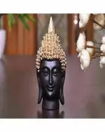 Miss Peach - Multicolor Religious Idol Of Lord Half Face Gautam Buddha Statue Big Size Idols , Diwali Gift, Best Gift for Diwali Decor, Diwali Decoration