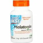 Doctor's Best Melatonin 5mg 120 Tablets