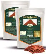 Biotic Red Sandalwood Powder - Lal Chandan Powder - Rakta Chandan Powder - 200gm (Pack of 2)