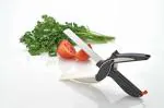 FULKIZA Clever Cutter - 2 In 1 Superior Quality Kitchen Knife Vegetable & Fruit Grater & Slicer (1 Cleaver Cutter)
