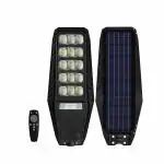 Homehop 300W All in One Solar Led Street Light Wall Lamp for Outdoor, Home & Garden with Remote Control, Automatic On/Off, 30Ah LifePo4 Battery (600 LEDs, Cool White)