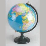 Kebica Stationery Blue Acrylic World Globe