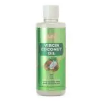 Safa Virgin Coconut Oil Cold Pressed from Coconut Milk | for Healthy Skin & Hair, Baby Massage, Oil Pulling, Dietary & Cooking | Extra Virgin Edible Vegan, Keto VCO Oil Pure & Natural Taste 200 ml