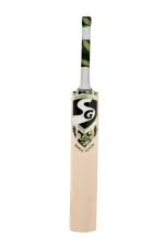Sg White, Army, Green English- Savage Edition Grade 1 English Willow Cricket Bat - 6