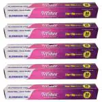 Freshee Pack of 5 x 30 Gram Aluminium Silver Foil Roll, 11 Micron Thick Disposable Foil Paper For Kitchen Food Wrapping, Packing, Parcel