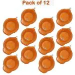 ZURU BUNCH LED Diwali light Diya Battery Operated Traditional Diya Flameless and Smokeless Water Sensor Eco-Friendly Led Diyas Candle for Home Decor, Festivals Decoration (Pack of 12)