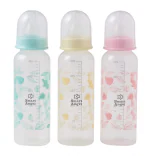 Smart Angel Japan Wide Neck Baby Feeding Bottle, Pack Of 3, 250ml Each