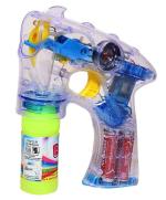 AMAFLIP Bubble Shooter Gun with Bottle and Light Sound for Kids (12 Months-15 Years)