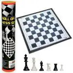 Kids Mandi Chess Board Set - Travel Chess Set - Tournament Chess Set | Lightweight 15