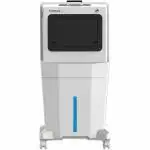 THERMOCOOL Portable Icy Cooler 72L Personal Air Cooler with Anti Bacterial Honeycomb Pads | Turbo Fan Technology | Powerful Blower | Tower Air Cooler For Room | i-Pure Technology and Low Power Consumption | Portable Mini AC | 1 Year Warranty (White)