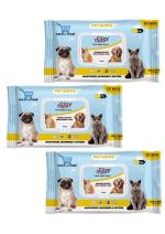 The DDS Store Dog Cleaning Wipes Effective Pet Wipes for Dogs and Cats Friendly Deodorizing Dog Wipes for Cleaning Face Butt Eyes Ears Paws 6