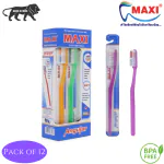 MAXI Angular Soft Toothbrush (Pack of 12)
