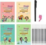 Lunavisor Magic Calligraphy Copybook 4 Book, 1 Pen Case, 8 Riffile, 1 Cover