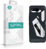 Sprig TPU Matte Blue Back Cover For Asus Rog Phone 5S, Rog 5S