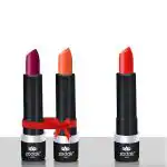 Zodak Dreamy Matte Lipstick In Orange Vodka, Jhin And Tequilla, Infused With Vitamin E (Pack Of 3)