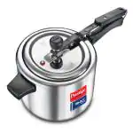 Prestige Triply Svachh Inner Lid Pressure Cooker 5L, Three-Layer Design|Visual Pressure Indicator|Gas And Induction Compatible|Silver