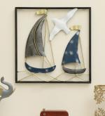 vedas Ivy Boat Wall Decor Hanging & Wall Mounted Sculpture Home Decor