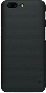 Nillkin OnePlus 5 Black Plastic Mobile Back Cover