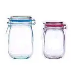 Pocheon - 15 Pcs ( 7 - Large & 8 - Medium Size ) Reusable Mason Jar Pouch for Food, Spice, Cookies Storage