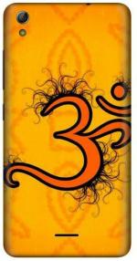 instyler Gionee Pioneer P5w Matte Vinyl Om Printed Mobile Skin Sticker with Scratch Resistant Lamination