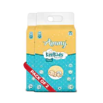 Ammy Koolkids Baby Diaper Pants, NB Size (88 Count), Rash Free Diaper Pants for Babies,Super soft, Super Flexi Smart Fit- System, (Upto 3Kg) -Pack of 2
