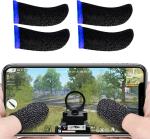 Kimast Black Finger Sleeve (Pack Of 4)