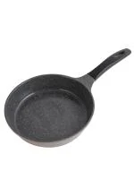 Lock & Lock Ceramic Marble Coating Stone Fry Pan, 24 Cm, Grey