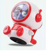 Kunya Pack of 1 Big Robot Pencil Sharpener Handheld Space Theme Boys Girls Trendy Stationery Table Pencil Sharpener Hand Driver Roller Mechanical Color Pencil Sharpener for Kids(Asorted Color)1pc