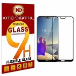 Kite Digital Nokia 7.1 Plus Black 5D Premium Tempered Glass Screen Protector Slim 9H Hard 2.5D