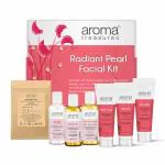 Aroma Treasures Radiant pearl facial kit for all skin types