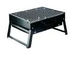 Inditradition Charcoal Barbecue Grill Tandoor / For Outdoor Camping & Picnic, Carbon Steel Base With Chrome Grill