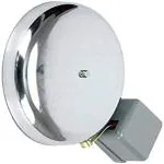 REVALS Electrical Gong Bell for Schools, Offices, Factories Gong Bell 4 Inches Grey - Set of 2