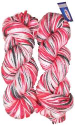 Simi Enterprise Red Berry Wool Craze Wool, Hank Hand Knitting Wool, Art Craft Soft Fingering Crochet Hook Yarn, Needle Knitting Yarn Thread Dyed, 200 G