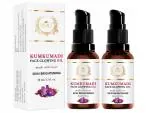 Bioly Kumkumadi Face Glowing Oil (Tailam) for Face, Skin Lightening & Brightens Healthy Glowing Fair Skin Reduce Dark Spots, Blemishes, Wrinkles (30 ML Each, Pack of 2) 60 ML