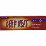 MOVITRONIX Deep Heat Rub Pain Relief Arthritis Whole Body Fast Relief 100g