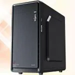 Trixis Pluto P6615 HighPerformance I5 4Th Gen Desktop Pc With H81 Cpu, 8Gb Ddr3 Ram,1Tb Hdd,256Gb Ssd, Windows Preloaded Essential Software, Sleek Black Design