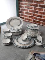 Servewell 31 pc Melamine Round Dinner Set - Tassel