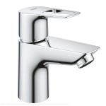 Grohe BAULOOP Series Table Mounted Regular Pillar BASIN TAP (Chrome) | TOP LEVER, Half Turn, Water Tap/ Faucet/ Cock for Bathroom / Kitchen Wash Basin | 32857001