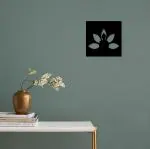 Vah Black Wooden Buddha Wall Art Decor Hanging Home Office