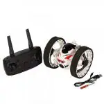 Ralleyz Plastic 360 Degree Rotation Bounce Car For Kids with LED Light 6 Years and Up