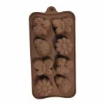 8 Cavity Flower and Insect Silicone Mould