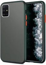 TRIFTY Black Polycarbonate Translucent Smoke Case Cover for OnePlus 8T/1+ 8T