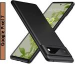 XOVO Back Cover for Google Pixel 7 (Black, Dual Protection, Silicon, Pack of 1)