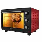 Lifelong Acer LLOT38 40 Litres Oven, Toaster & Griller with Illuminated Chamber & Motorized Rotisserie | Crumb Tray | Auto Shut Off, OTG Oven for Baking Cake, Pizza, Grilling and Toasting at Home