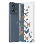Fashionury Designer Soft Back Cover Case Compatible for Motorola Edge 50 Fusion -D0319