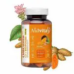 Aidvita Curcumin C3 (95%) with Bioperine | Supports Heart Health And Joint | Maintain Blood Pressure | Boost Immunity